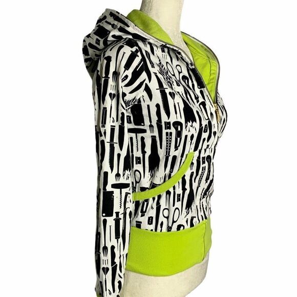 Hellz Bellz Dangerous Hoodie Sweatshirt White - Picture 4 of 9